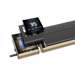 Infra  wifi sötétsugárzó fekete JH-NR10-13W 1000W 