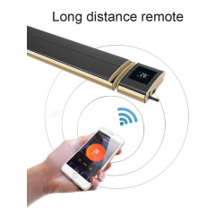 Infra  wifi sötétsugárzó fekete JH-NR18-13W 1800W 