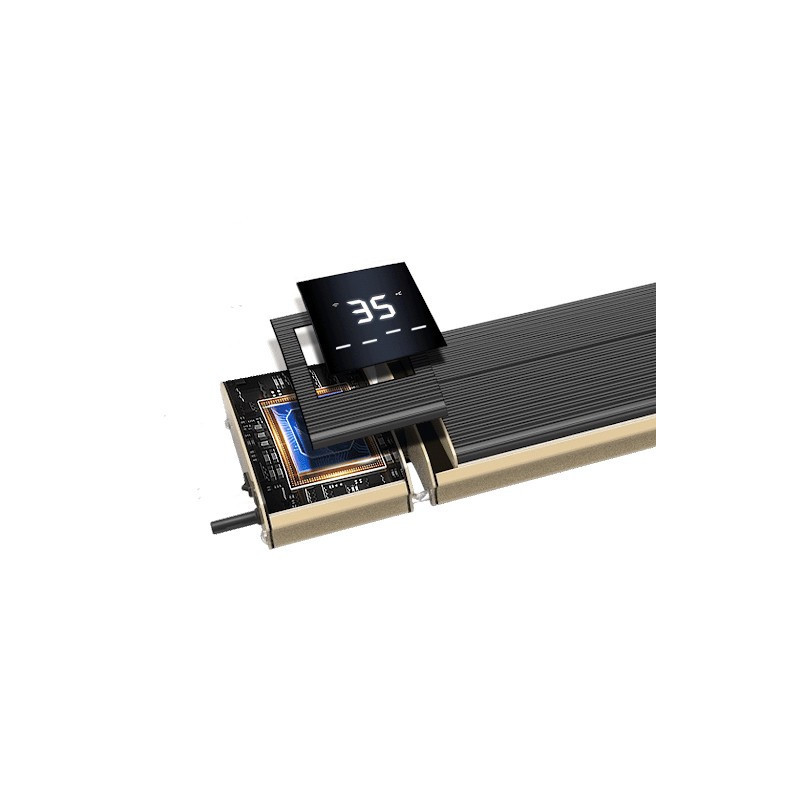Infra  wifi sötétsugárzó fekete JH-NR32-13W 3200W 